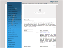 Tablet Screenshot of digiknots.com